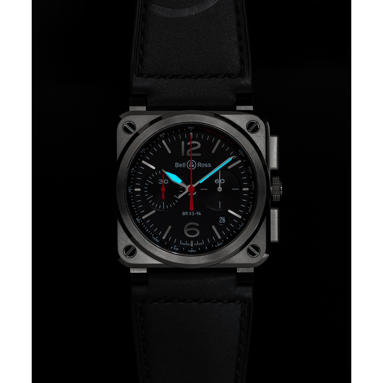 ベル&ロス BR-03 クロノ ブラック スチール BR-03 Chrono Black Steel 商品画像 2