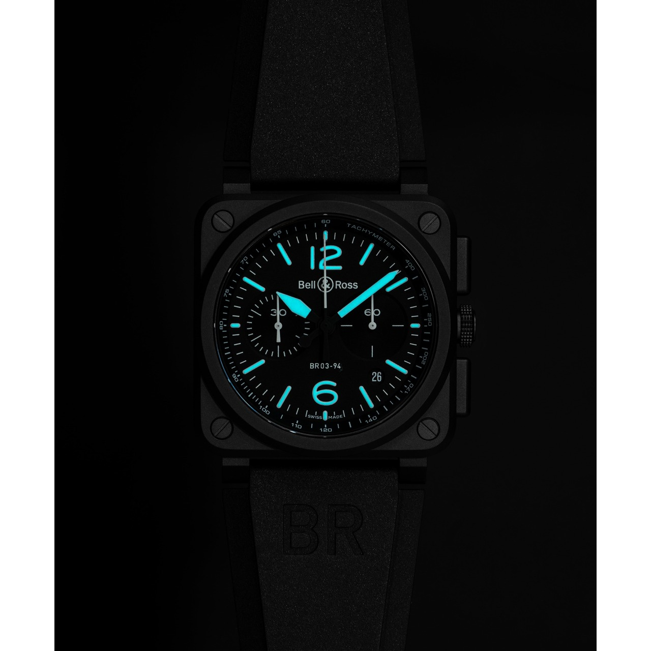ベル&ロス BR-03 クロノ ブラック マット BR-03 Chrono Black Matte 商品画像 2