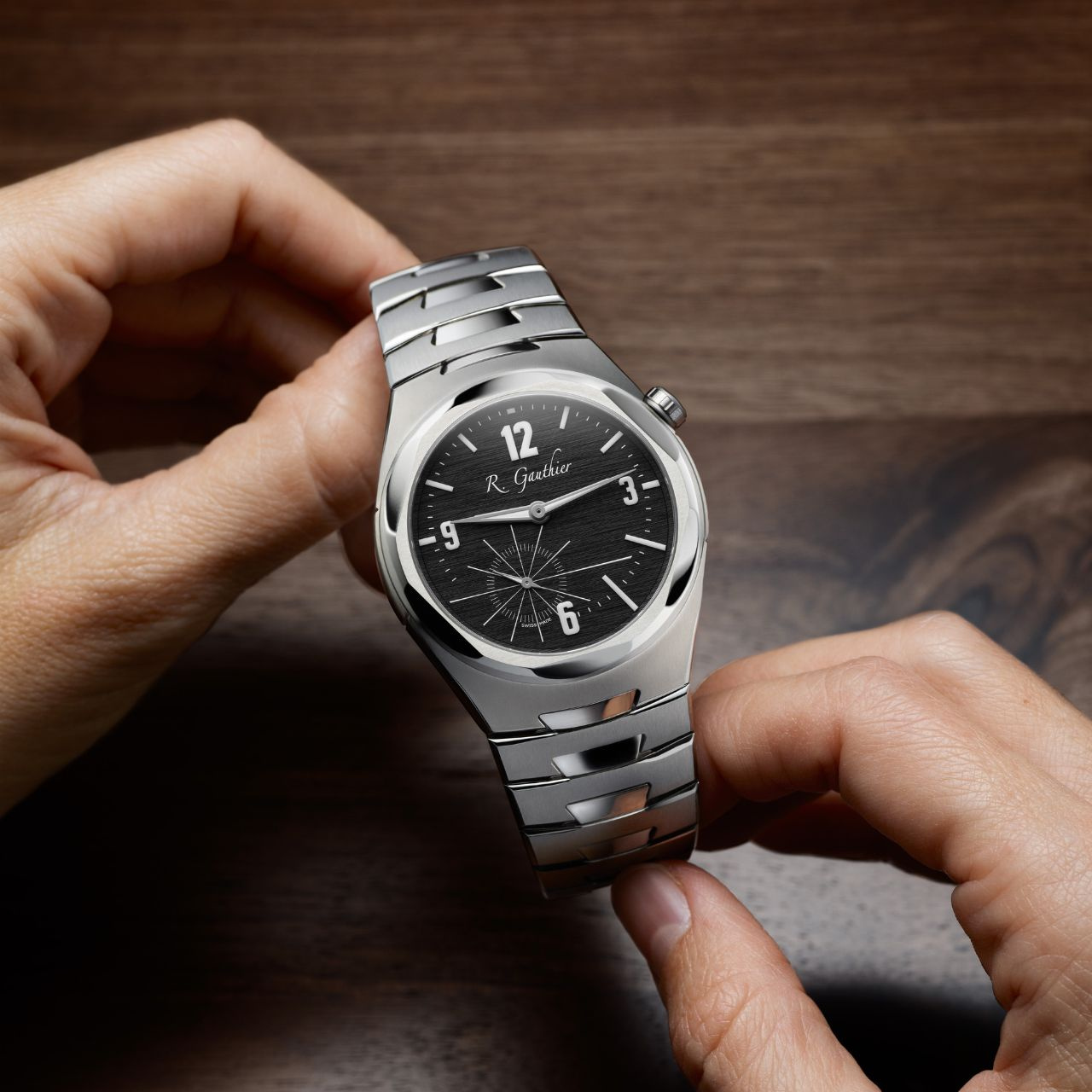 ローマン・ゴティエ C byローマン・ゴティエ チタンエディション ブレスレット ブラック C by Romain Gauthier Titanium Edition Bracelet Black 商品画像 3