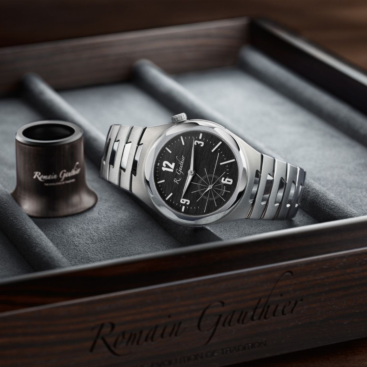 ローマン・ゴティエ C byローマン・ゴティエ チタンエディション ブレスレット ブラック C by Romain Gauthier Titanium Edition Bracelet Black 商品画像 2