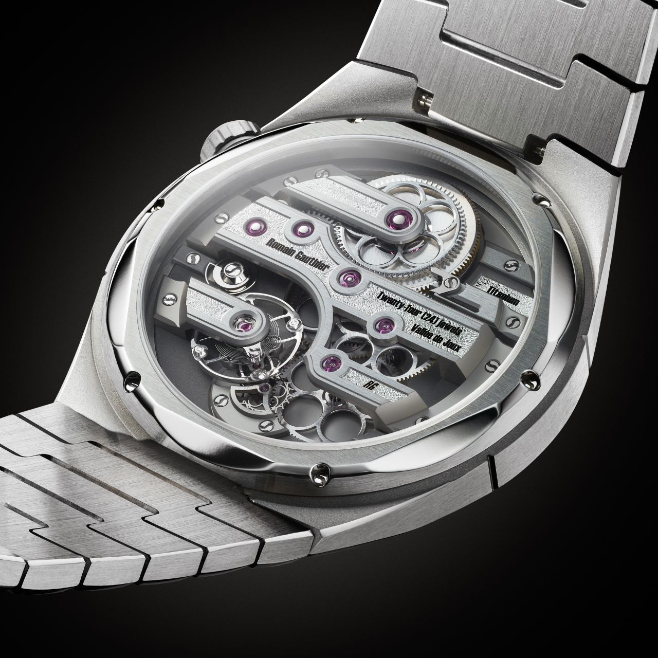 ローマン・ゴティエ C byローマン・ゴティエ チタンエディション ブレスレット ブラック C by Romain Gauthier Titanium Edition Bracelet Black 商品画像 4