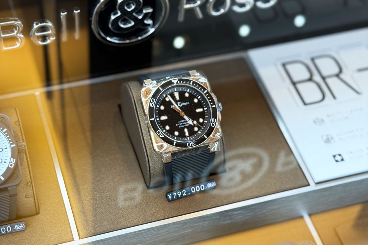 ベル＆ロス「BR-03 Diver Black Bronze」入荷｜ブロンズケースの魅力と300m防水スペック